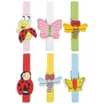 Прищепки декоративные Летний день 6 шт