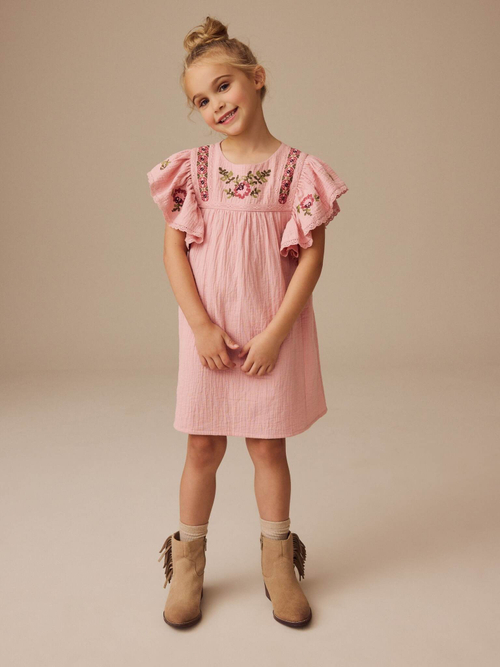 Платье для девочки Next E47-979, Розовый