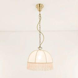 Citilux Базель CL407111 Подвесной светильник с бежевым абажуром