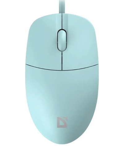 Мышь проводная Azora MB-241 голубой,3D,1200dpi,1,8м DEFENDER