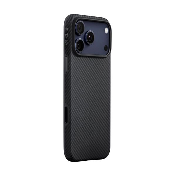 Чехол Pitaka Summa Case для iPhone 17 Pro, Черный | Twill