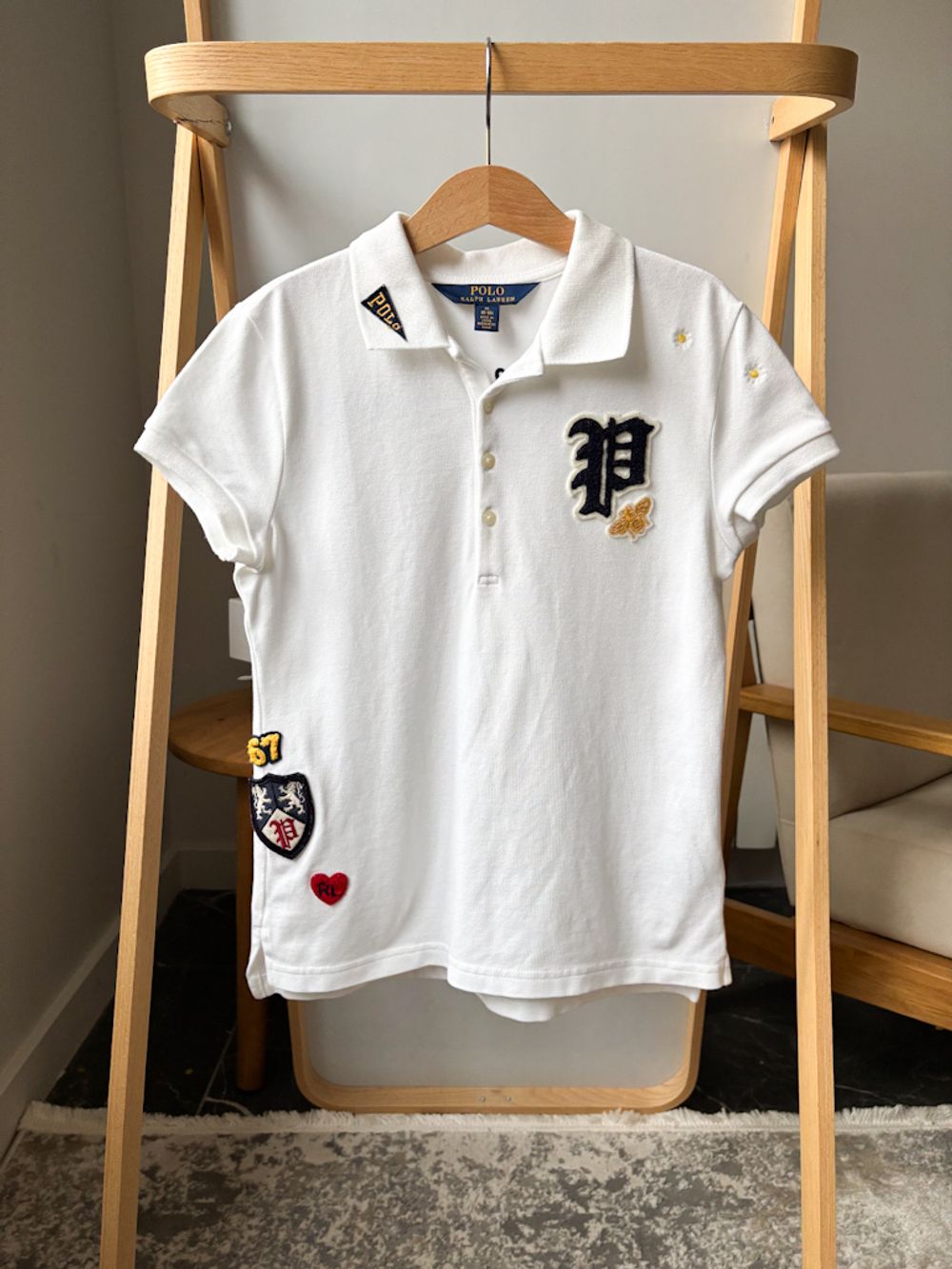 Хлопковое поло Polo Ralph Lauren, 128