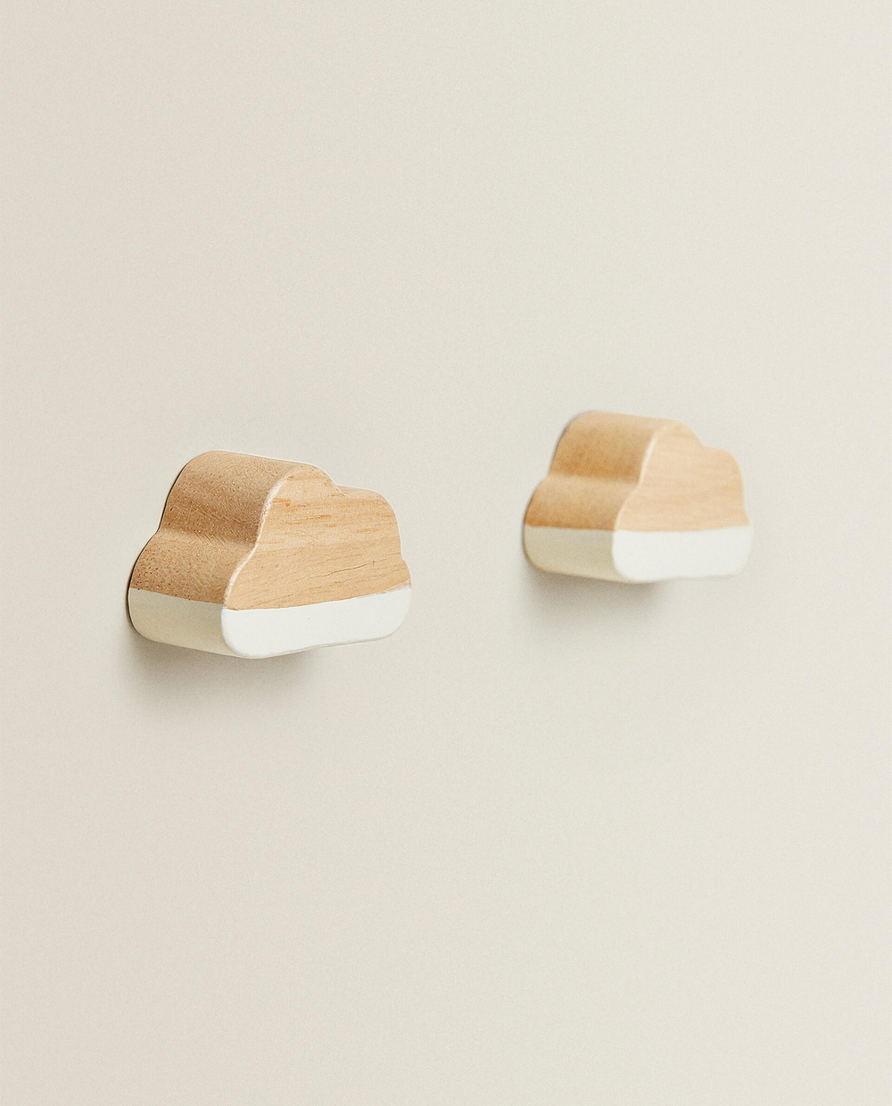 Мебельная ручка Zara Home, 2х4х4 см, дерево, 2 шт., 5622/555