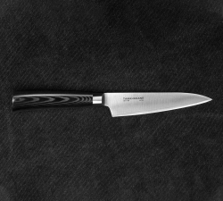 Tamahagane - Универсальный нож SAN Black 12см. / артикул   SNM-1108  / GTIN 4906496712082