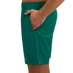 Мужские теннисные шорты HEAD Club 7in Shorts Men - Green, Silver