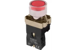 Кнопка управления LAY5-BW3461 с подсветкой красный 1з IEK
