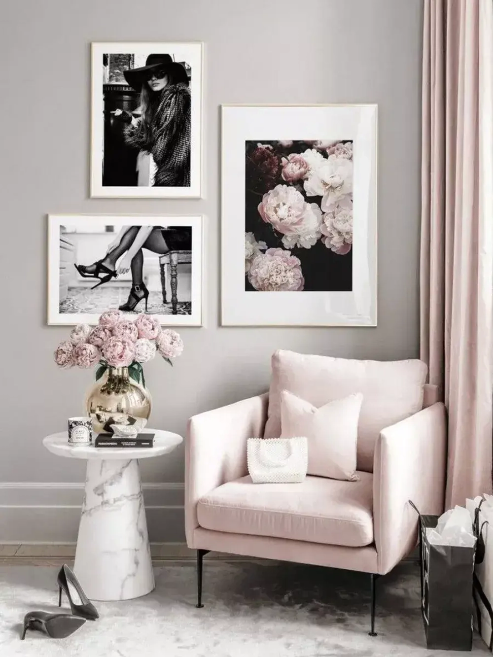 Металлическая рамка для пазлов 48х68 см