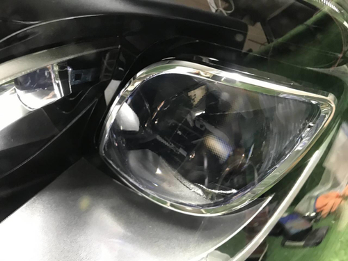 Битая Фара левая Mercedes GLS x166 (2015-2019) LED