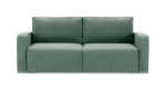 Диван Окленд Лайт Vivaldi 10 236*102*95 см, Зеленый Велюр Еврокнижка Фиеста