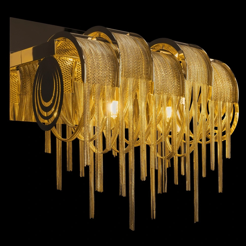 Настенный светильник Loft It VOLVER 10404W/B GD