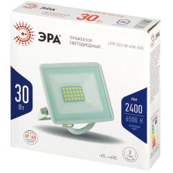 Прожектор светодиодный уличный ЭРА LPR-023-W-65K-030 30Вт 6500K 2400Лм IP65 белый