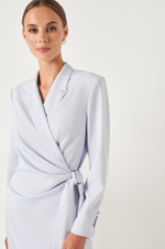 51464 Платье женское (голубой мел)