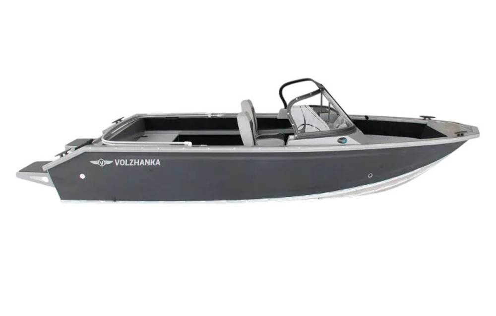 Катер-лодка алюминиевая ВОЛЖАНКА 46 Fish