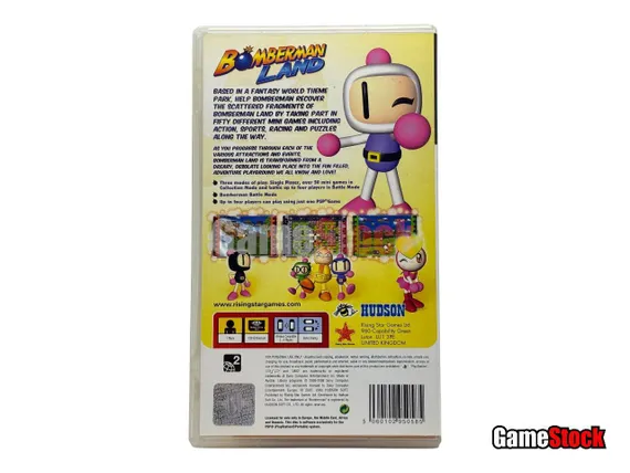 PSP Bomberman Land (Б/У, Английская версия, ULES-00959)