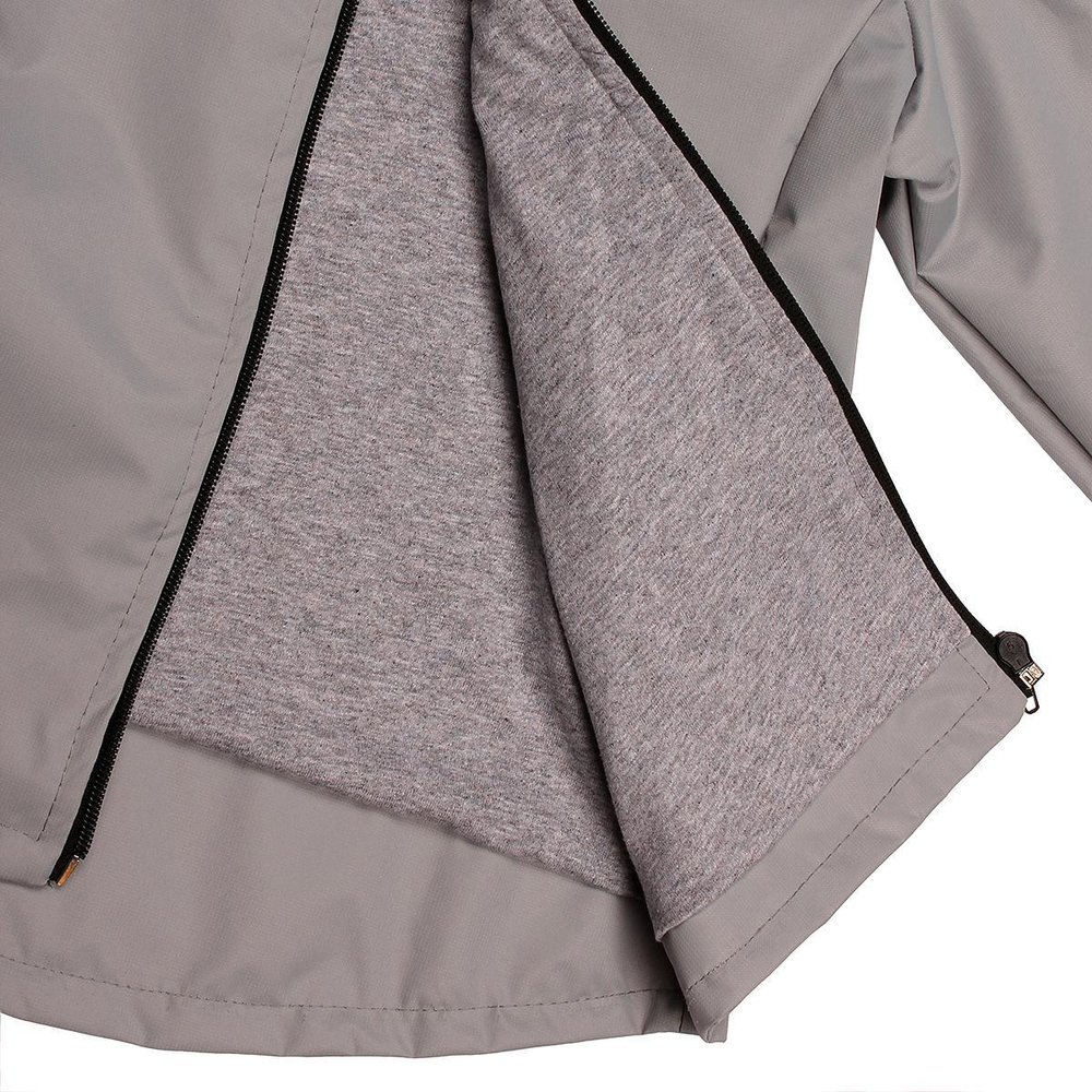 Ветровка для девочек р.116-122 серая 2421-07 (Ириска)