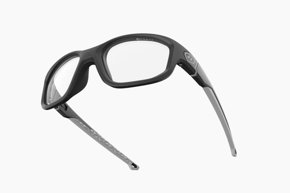 Спортивные очки с диоптриями Demetz Puntaco / Matt Black / Matt Light Grey V. Colourless cat. 0