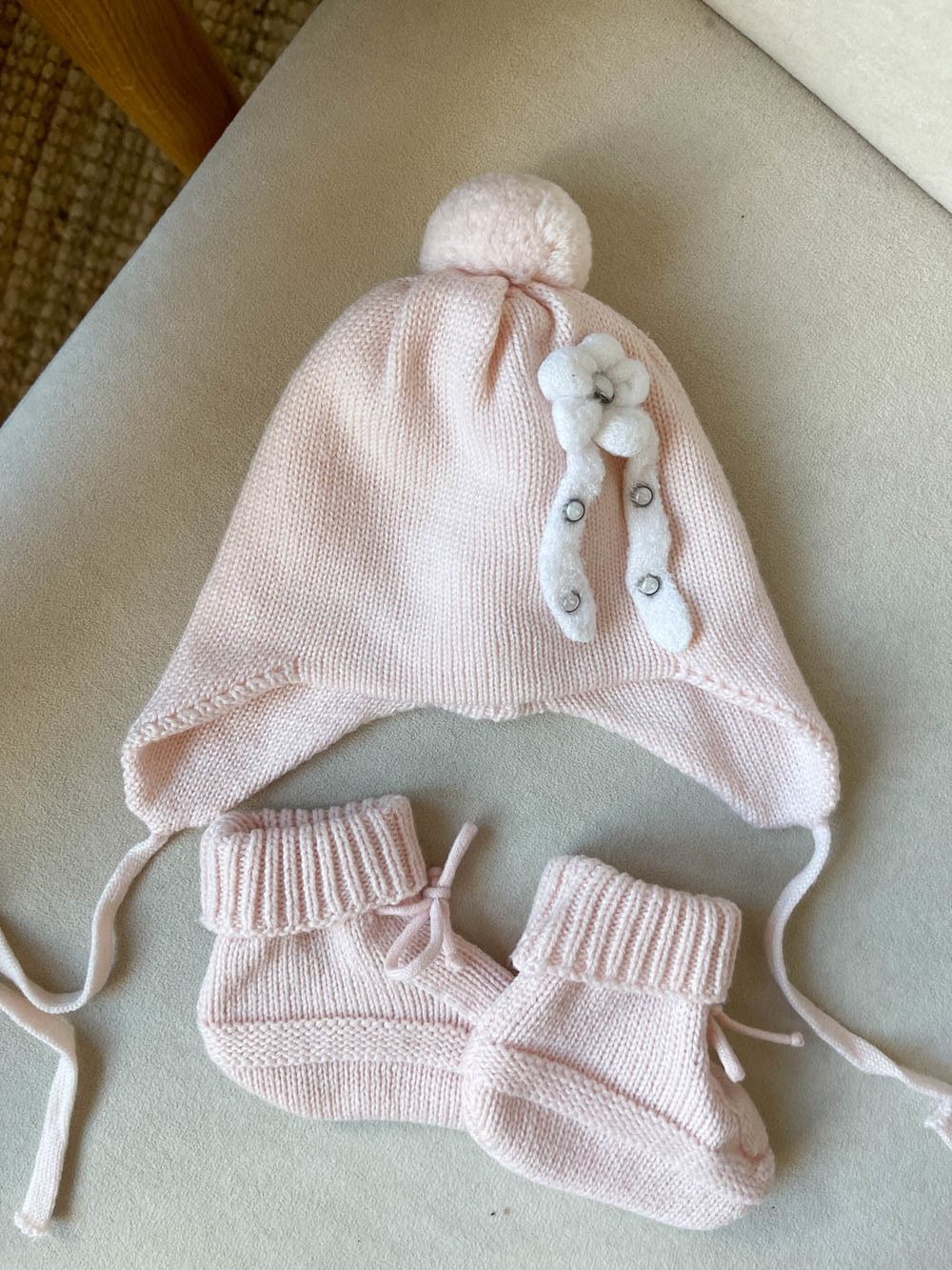 Шапка и пинетки Il Trenino