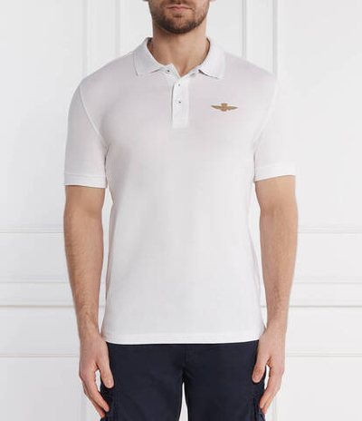 Поло Aeronautica Militare - белый(PO1786P191)