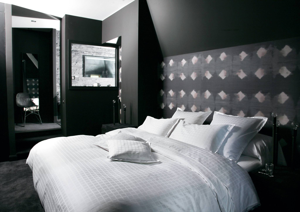 Постельное белье 2 спальное евро Blanc des Vosges Palace Blanc Франция