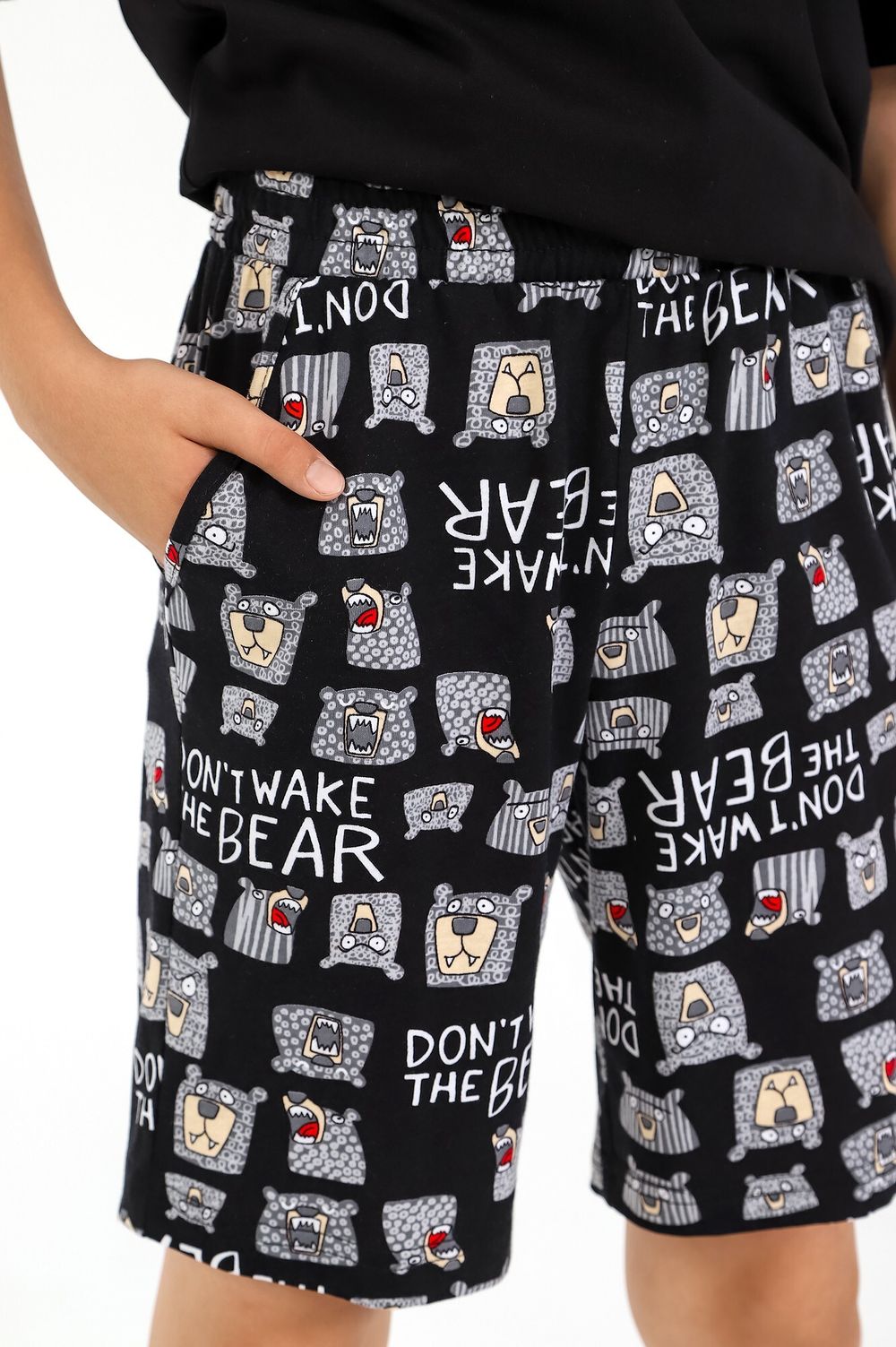 Костюм для мальчика Потап-2 Виотекс ЧЁРНЫЙ