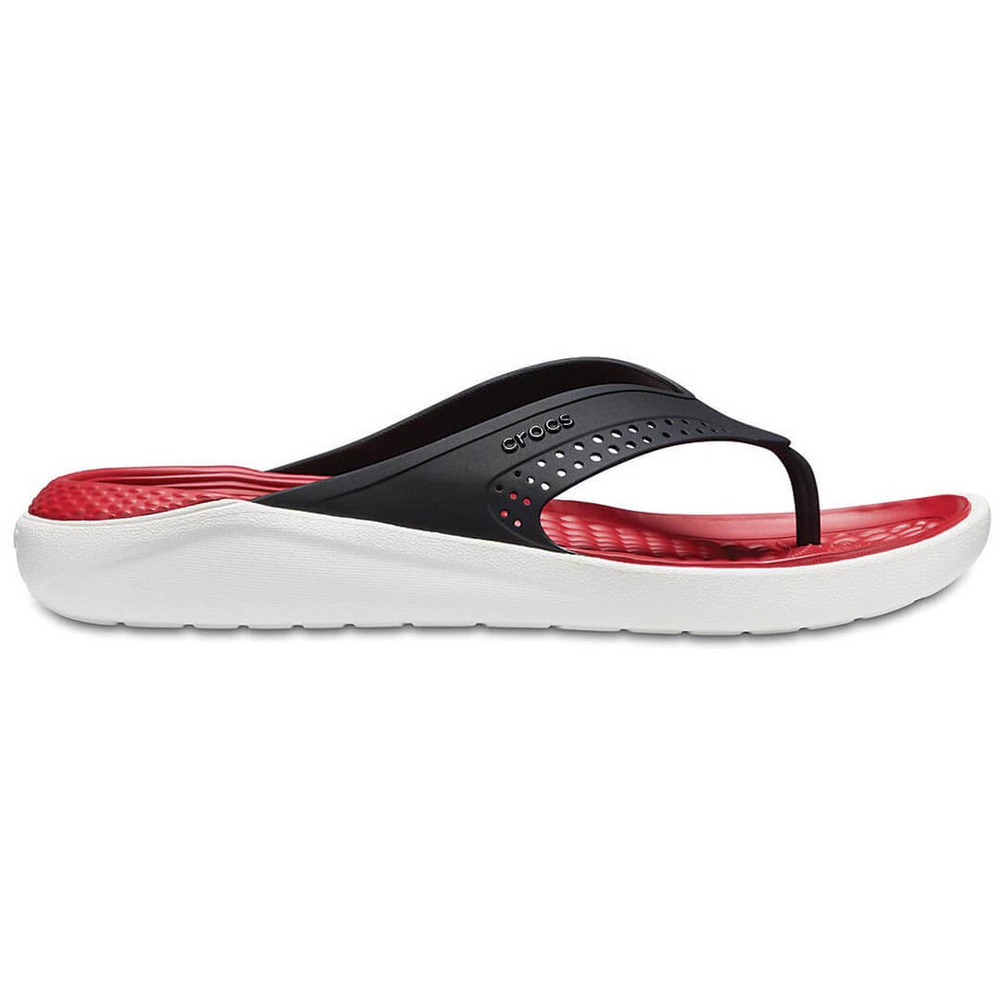 Шлепанцы Crocs LiteRide Flip Black White