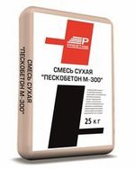 Смесь сухая ПЕСКОБЕТОН М-300, Престиж 25кг