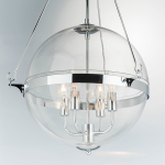 816044 Люстра MODENA 4х40W E14 ХРОМ/ПРОЗРАЧНЫЙ