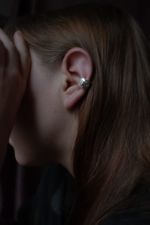 Кафф Средний с жемчужиной