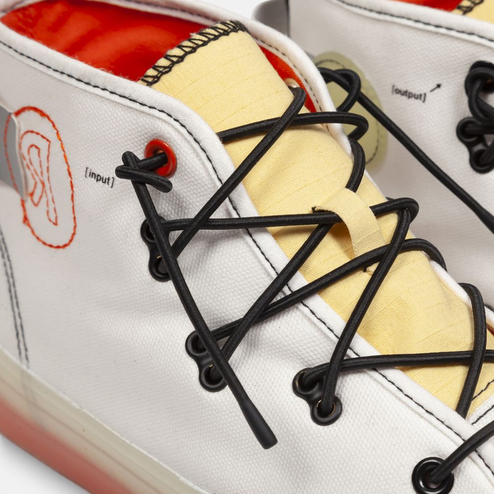 Кеды Яндекс x Два Мяча белые