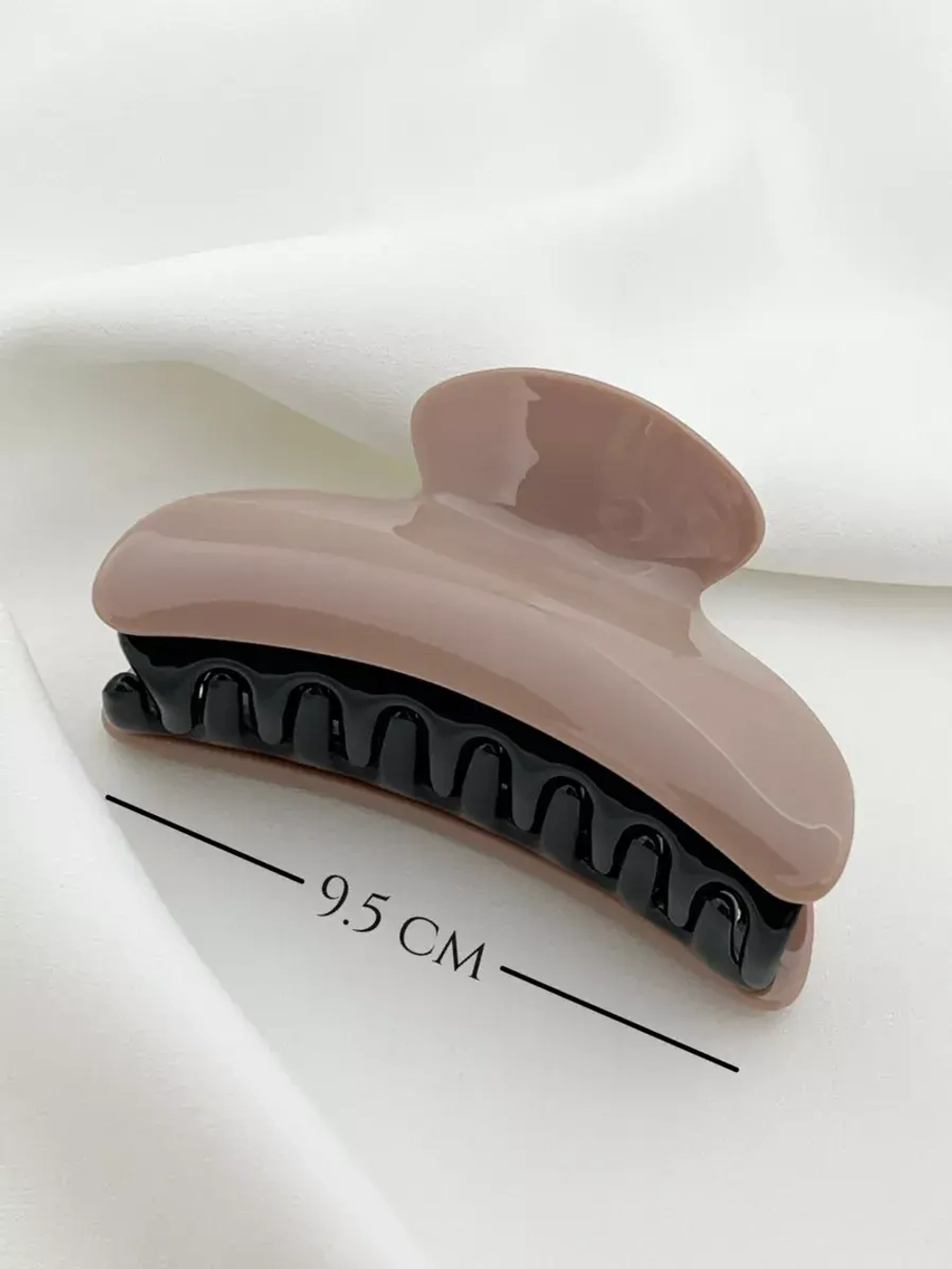 Крабик для волос большой Single Color Shell