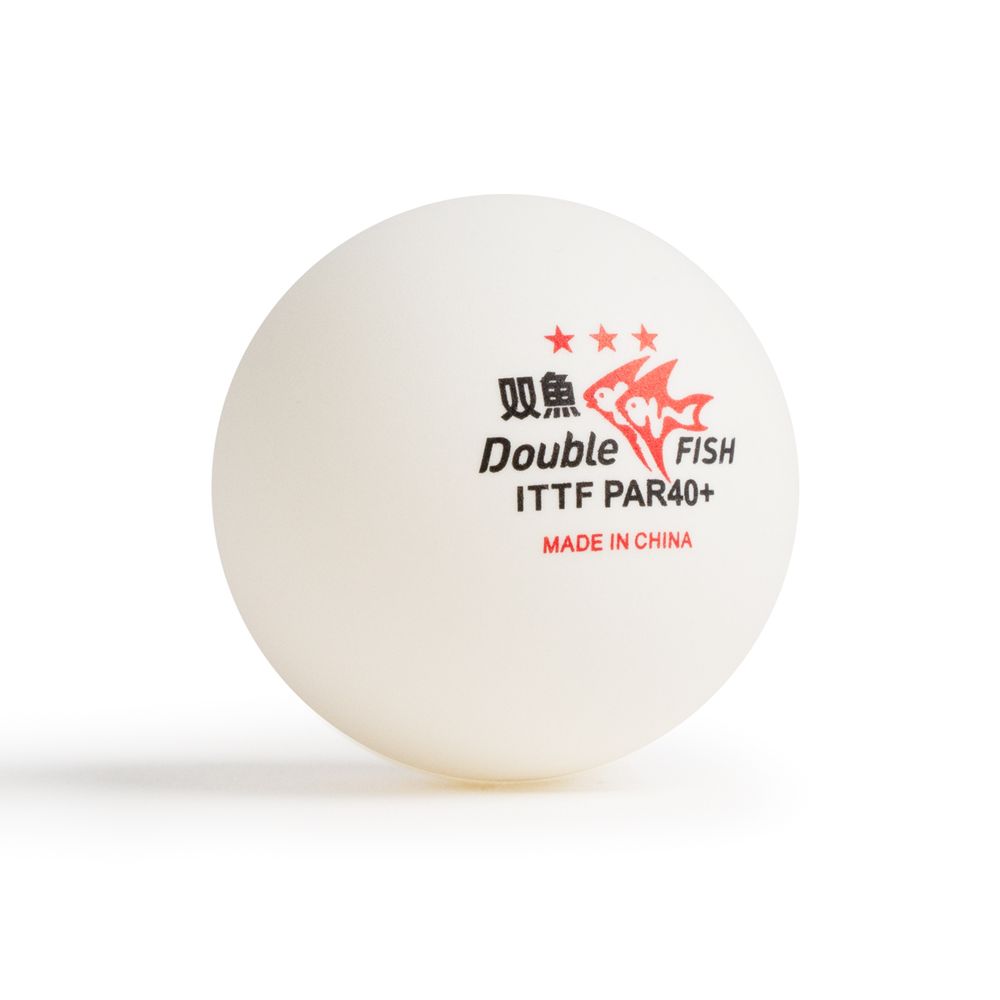 Мяч для настольного тенниса DOUBLE FISH PARIS 2024 Olympic Games 3***, PAR40+, ITTF Approved, 6шт.