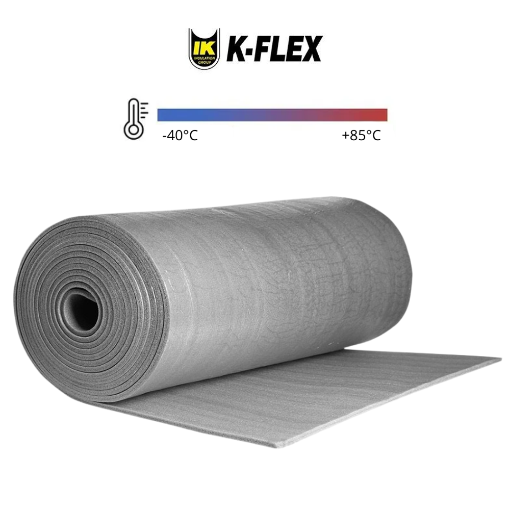 Рулон теплоизоляции из вспененного полиэтилена самоклеящийся K-FLEX PE AD