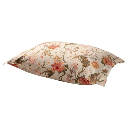 IKEA NÄSSELKLOCKA  (ИКЕА НÄССЕЛКЛОСКА)  -  Наволочка, светло-серо-бежевая, 50x60 см