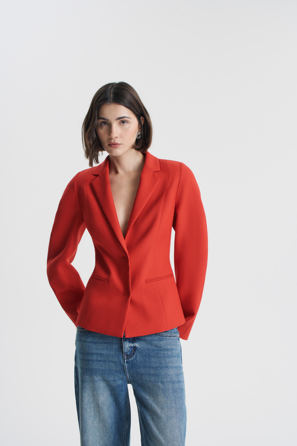 Жакет приталенный