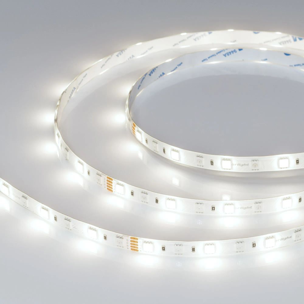 Светодиодная лента RTW-SE-B60-10mm 24V RGBW-White (14.4 W/m, IP65, 5060, 5m) (Arlight, Открытый) 034184