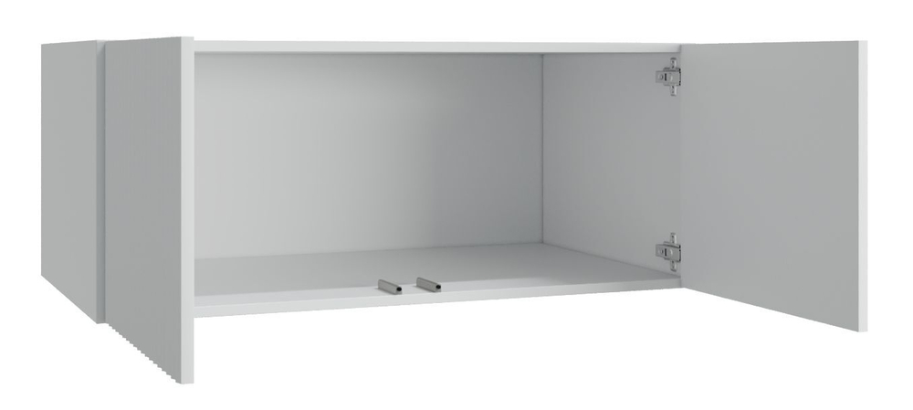 Антресоль на 2 дверный шкаф Париж, белый