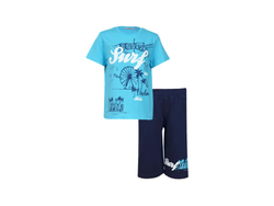 01-122-3 Комплект фуфайка+шорты для мальчика Luneva.