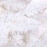 Ёлка «Звон вьюги» 210 см, ПВХ (1154 веток), белый иней, Белый