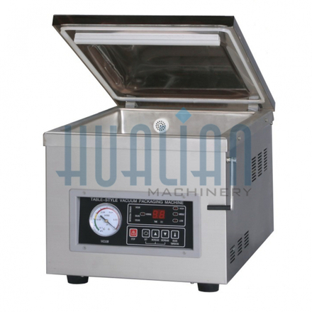 Настольный вакуумный упаковщик HVC DZ-260/PD нерж.