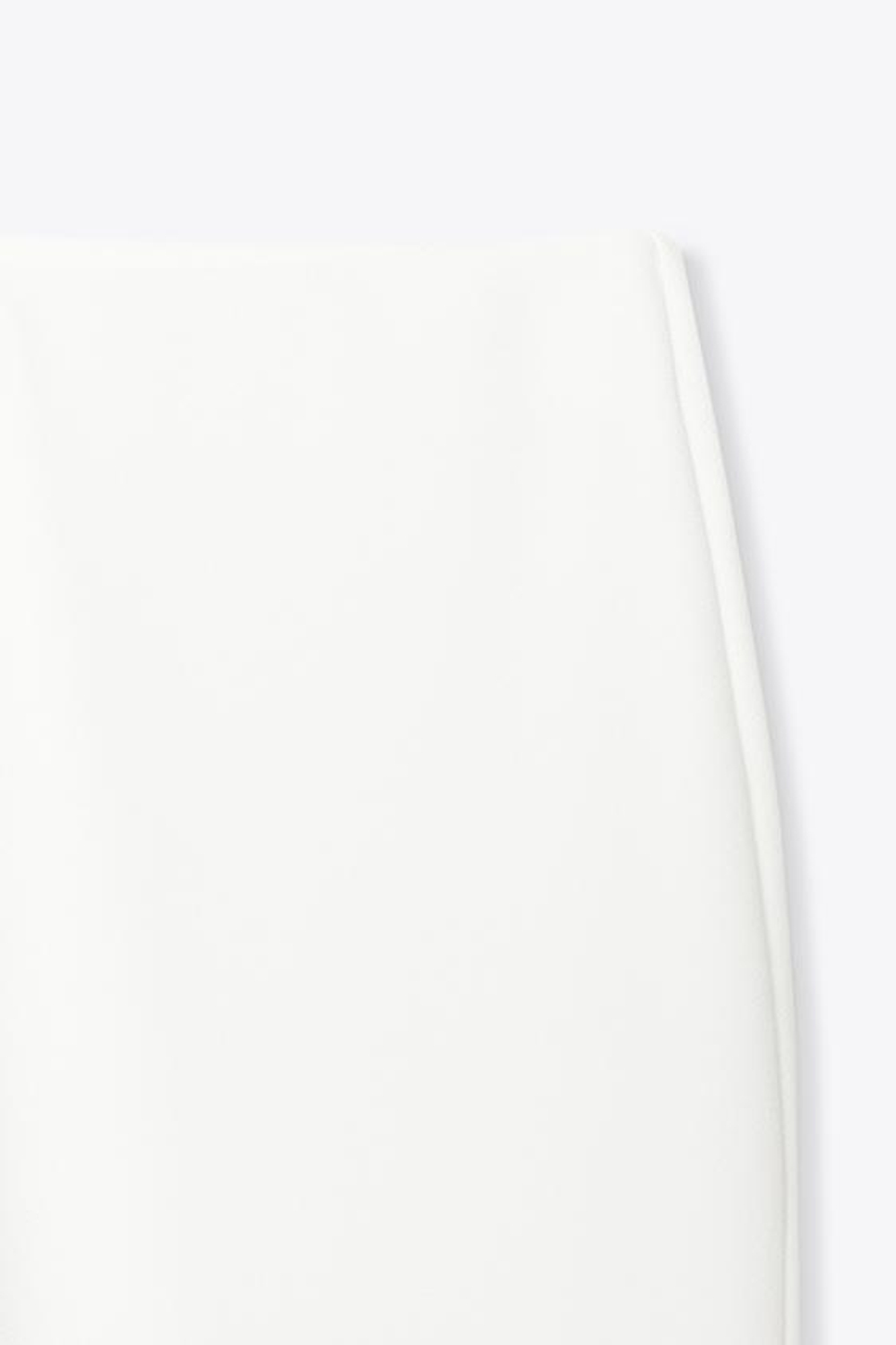 ZARA БРЮКИ FLARE ИЗ КРЕПА, БЕЛЫЙ