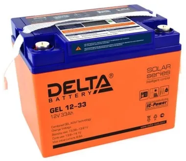 Аккумуляторы Delta GEL 12-33 - изображение 1 Аккумуляторы Delta GEL 12-33 - фото 1