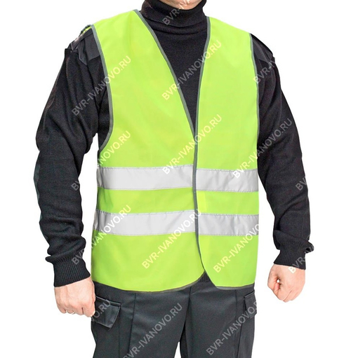 Жилет Сигнальный Эконом Лимонный (Тип 1э)