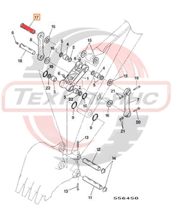 Палец JLV0932 (KLV0019)
