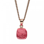Кулон Qudo Firenze padparadscha 400098 R/RG