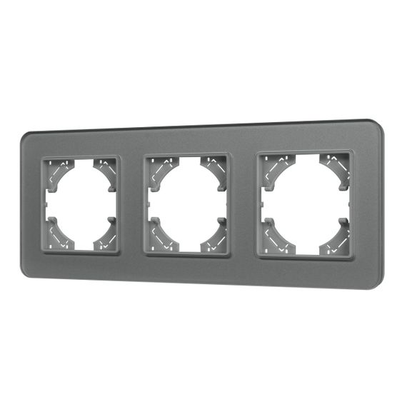 Рамка стеклянная FRM-OMALI-GS-3-GR Arlight 049698