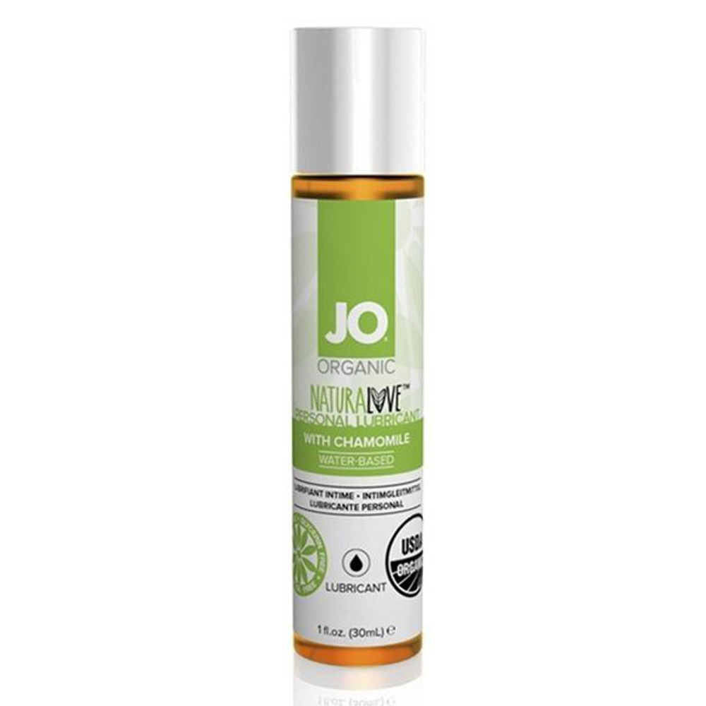 Лубрикант на водной основе с экстрактом ромашки System JO Naturalove Original 30мл