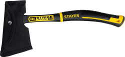 STAYER STRIKE, 600/850 г, 330 мм, цельнометаллический топор, Professional (2065-06)