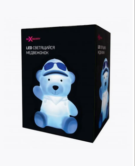 Новогодний детский ночник медвежонок Mixberry MLG 006