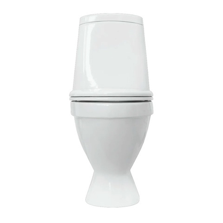 САНИТА Унитаз-компакт Лада комфорт, косой выпуск, 610*342*780 мм