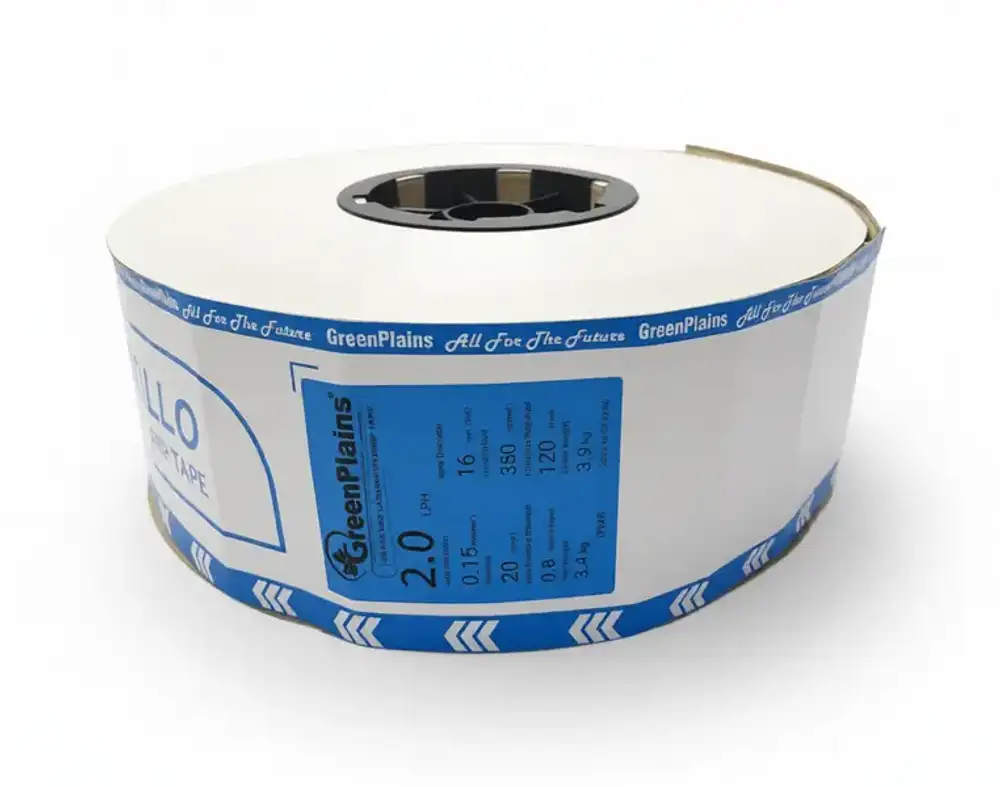 Капельная лента Appolo, 350м, шаг 20 см, 2 л/час, щелевая, 6 mil